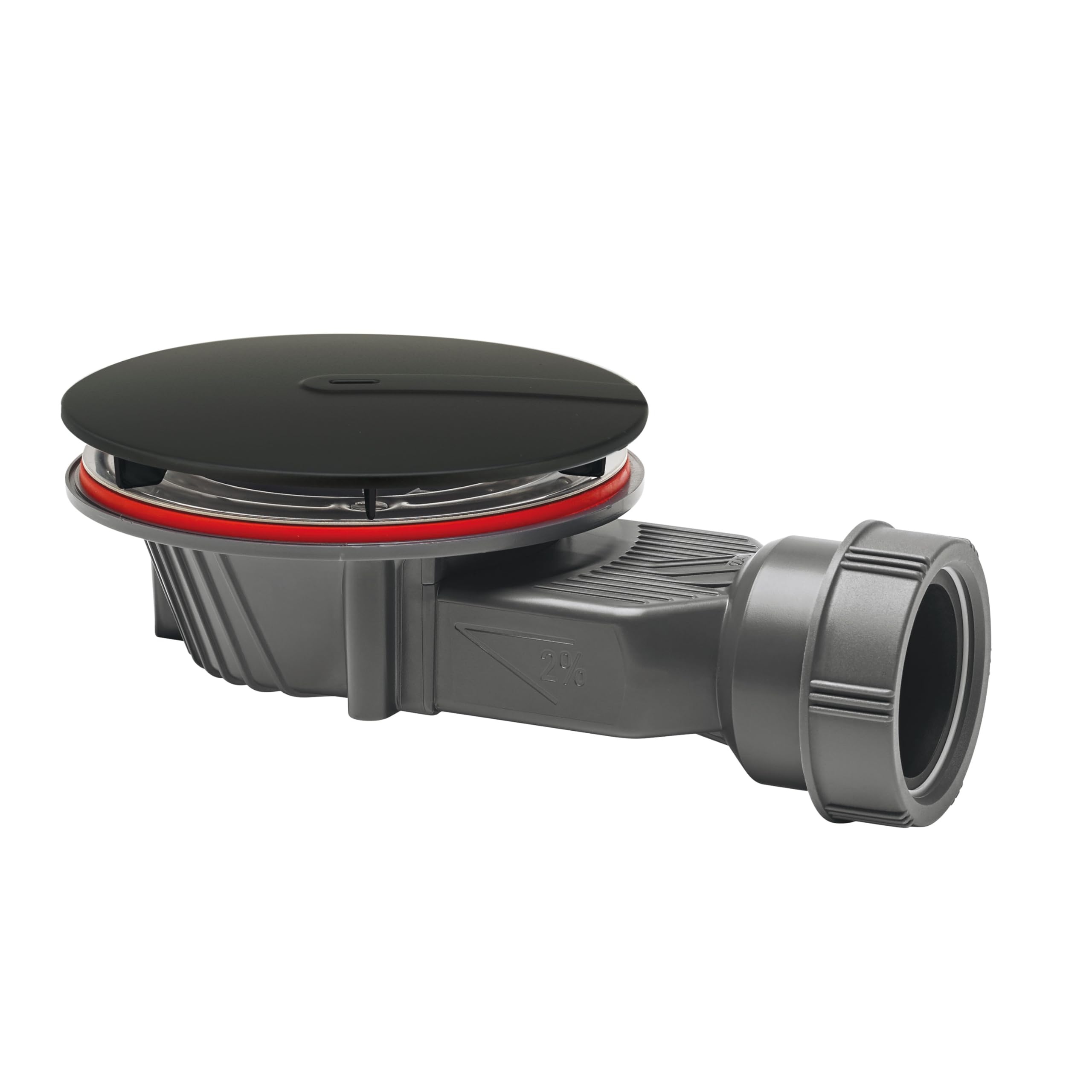 Wirquin 30723786 Slim+ Black Touch Dome