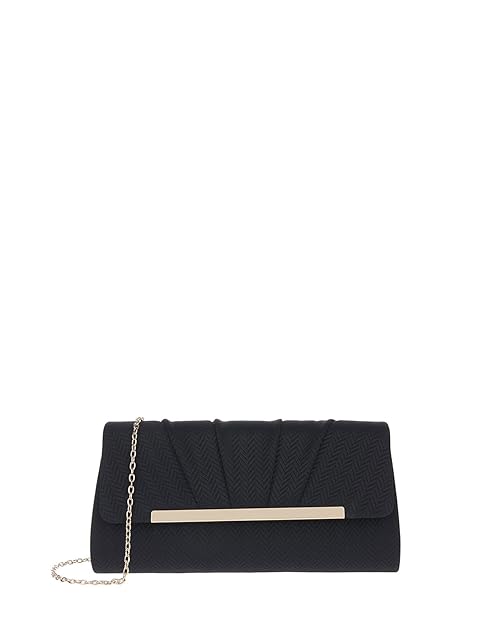 accessorize navy clutch