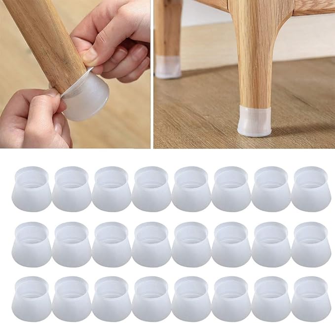 Silikon Stuhlbeinkappen, Stuhl Leg Caps, Stuhl-Bein-Kappen, Silikon