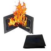 TSY TOOL Magic Trick Fire Flaming Wallet, Leather, Inconceivable Street Show Prop, Prank, Magician Wallets, Close-up Magic, Pros, Professional Cool Tricks