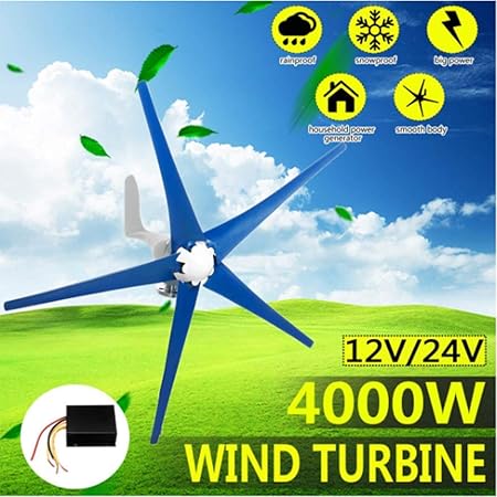 Amazon Com Sishuinianha 4000w 12v 24v Wind Turbines Generator 5