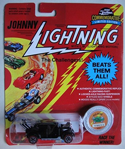 JOHNNY LIGHTNING COMMEMORATIVE LIMITED EDITION BLACK BUG BOMB SERIES F