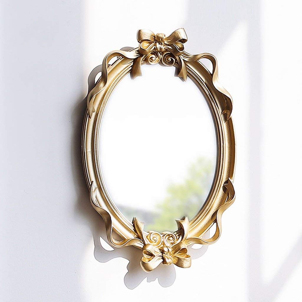 21.5cm KONGZIH Blick Auf Glaswand Spiegel Europäischen Harz Wand Hängen