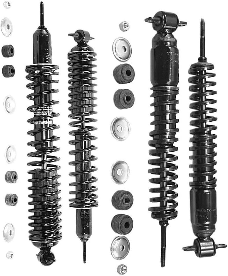 Front & Rear Shock Absorbers Kit Monroe Load Adjusting For