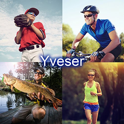 Yveser Polarisierte Sonnenbrille Sportbrille mit UV400 Schutz für Herren & Damen - Autofahren Laufen Radfahren Angeln… – Bild 7