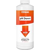 TPS NUTRIENTS Ultra Strength pH Down, Professional Acid pH Adjuster, 32 oz | Unlocks Nutrient Uptake, For Soil and Hydroponic Systems, Extra Strength Concentrate, Dials In Acidic Feedwater