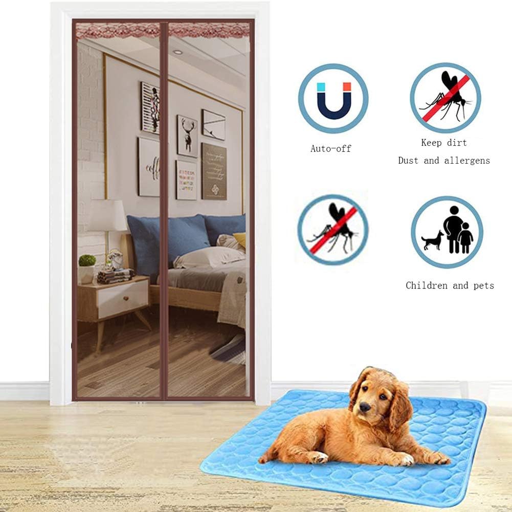 Screen Door Curtain,for Front Back Door