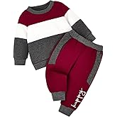 FOCICI Baby Boy Clothes Infant Fall Long Sleeve Outfits Winter Clothing Sweatshirt Pants 2pcs Set