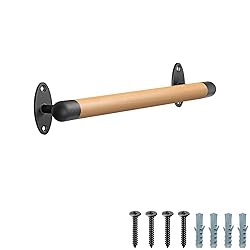 SELEWARE 16 Inch Wood Handrail Indoor Stairs