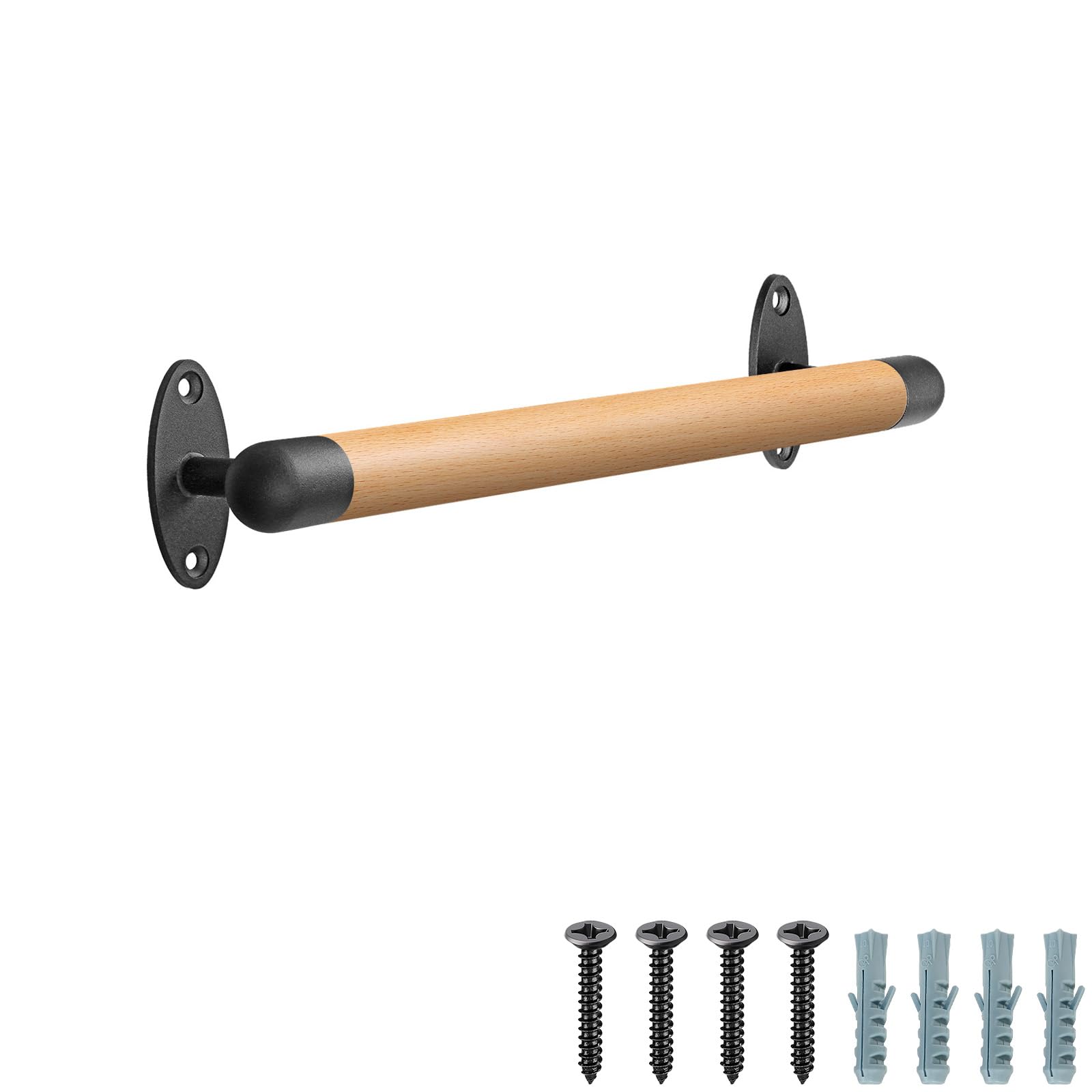 SELEWARE 16 Inch Wood Handrail Indoor Stairs