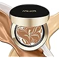 AGE20'S Signature Essence Pact SPF 50+ | Pack of 1 | 29W CARAMEL | Cream Foundation, Dewy Finish, Natural Coverage | Korean Cushion Foundation