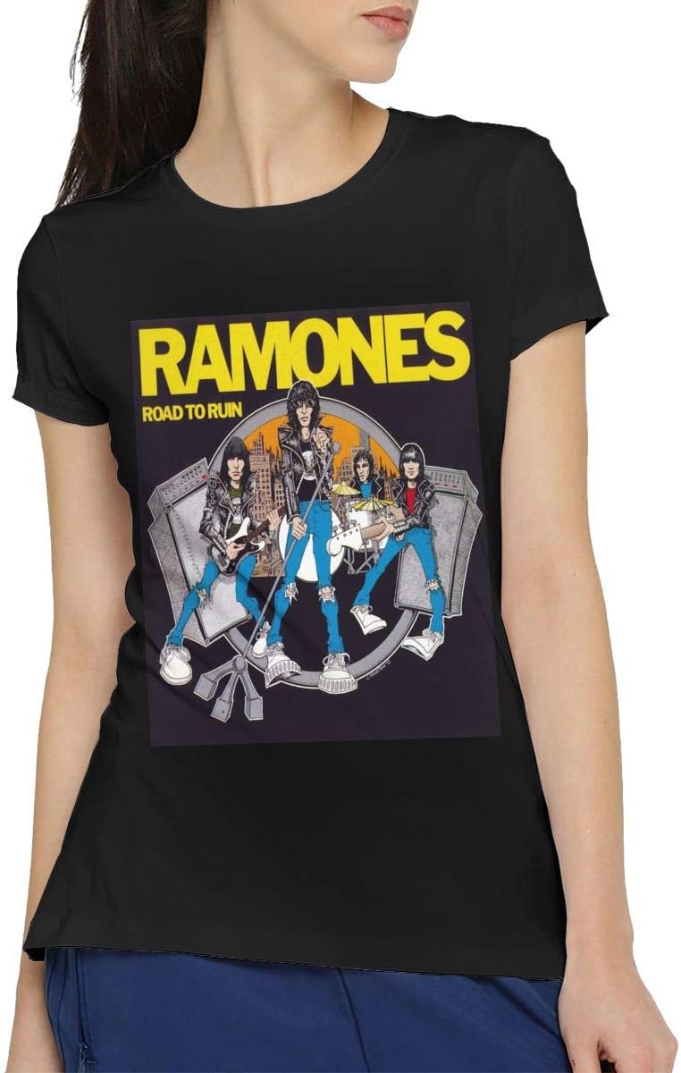 Ramones - Road to Ruin Women's Short Sleeve T-Shirt Black