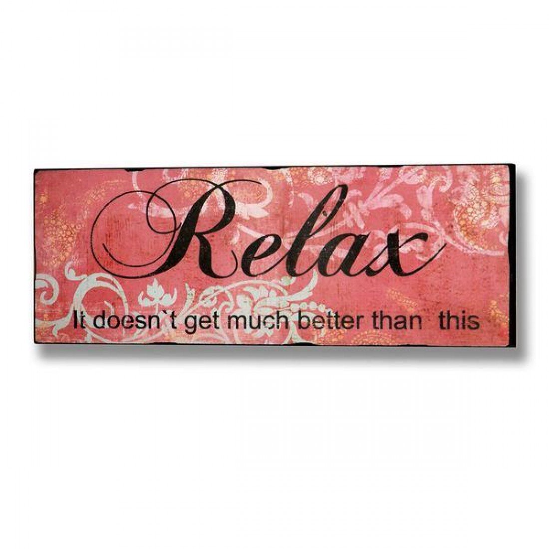 Relax Wall Plaque Amazon.co.uk DIY & Tools