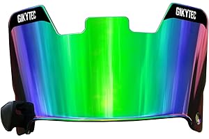GIKYTEC Football Visor Football Helmet Visor Scratch Resistant UV Block Facial Protection Visor for Youth & Adult