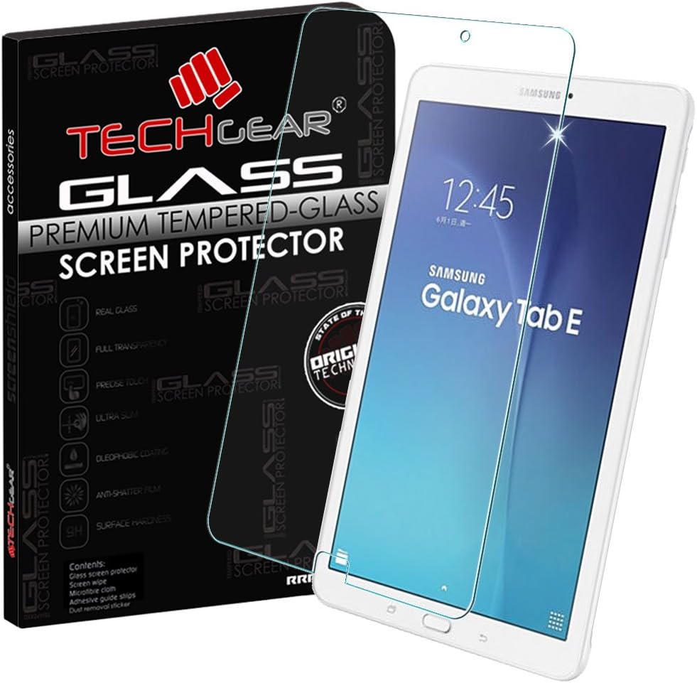 TECHGEAR Screen Protector for Galaxy Tab E 9.6 Inch (SM-T560 / SM-T561 / SM-T565)