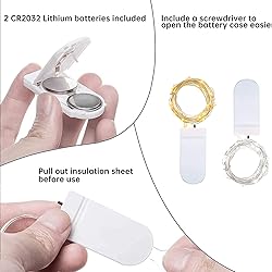 16 Pack 30 Led Fairy Lights Battery Operated String