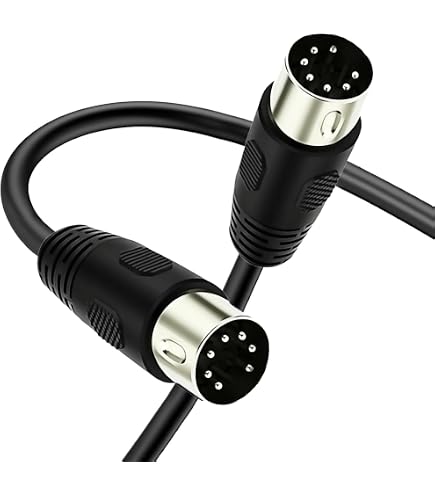 Amazon.com: Rocktron 20' 7 Pin Midi Cable : Musical Instruments