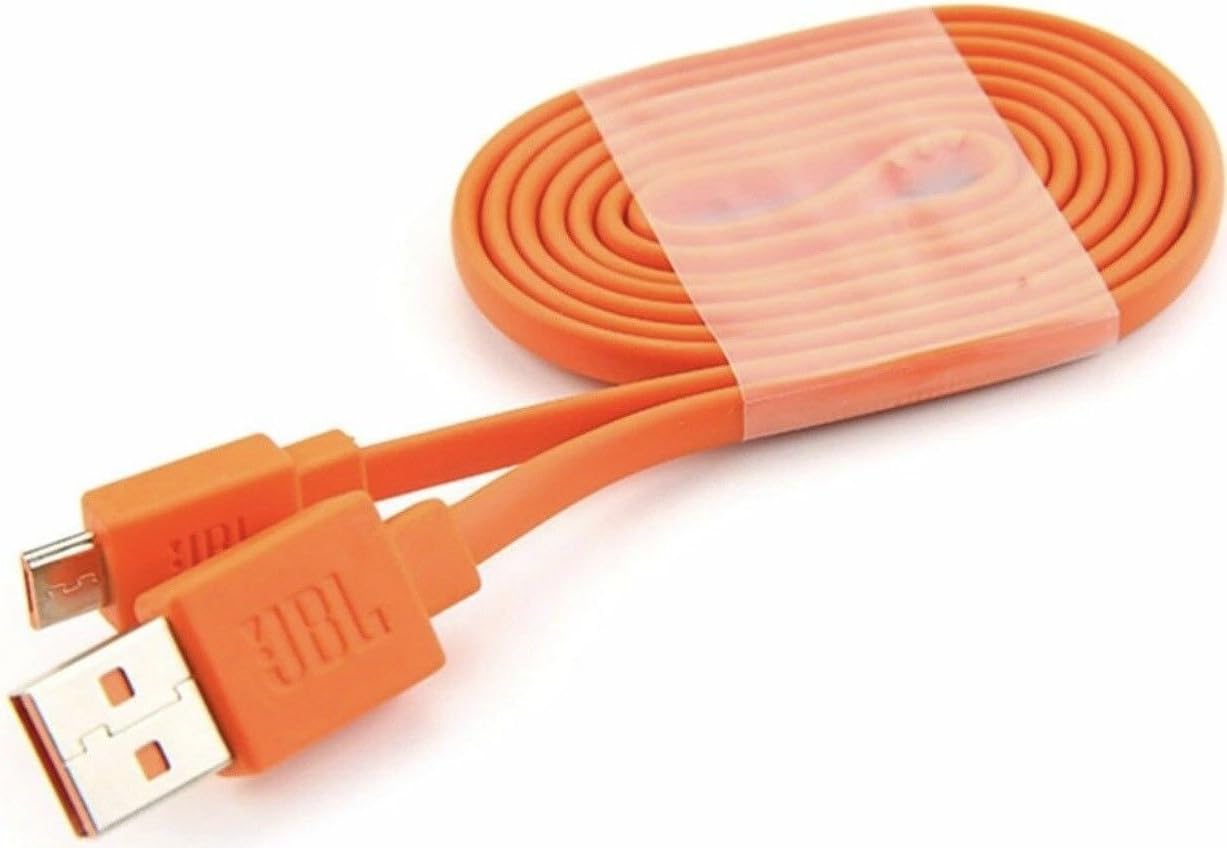 Câble D Alimentation 2 Fils Vers Micro Usb JBL Câble d'alimentation USB sans fil pour chargeur USB Orange pour