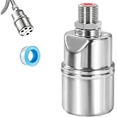 MEUPMEOP 1/2'' Automatic Water Level Control Valve Auto Shut Off Ball Mini Float Valve 304 Stainless Steel Float Valve