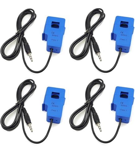 1 Transformador De Corriente CT Para Amperímetro Medidor De Corriente 0-100A, Diámetro Interior: 13mm /15mm - AliExprs