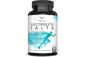 VALI Electrolyte Salts Rapid Oral Rehydration Replacement Pills. Hydration Nutrition Powder Supplement, Recovery & Relief Fast. Fluid Health Essentials. Keto Salt Mineral Tablets. 120 Veggie Capsules