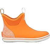 Xtratuf Men's Tailgate Ankle Deck Boot, Orange White, Size 13(M)