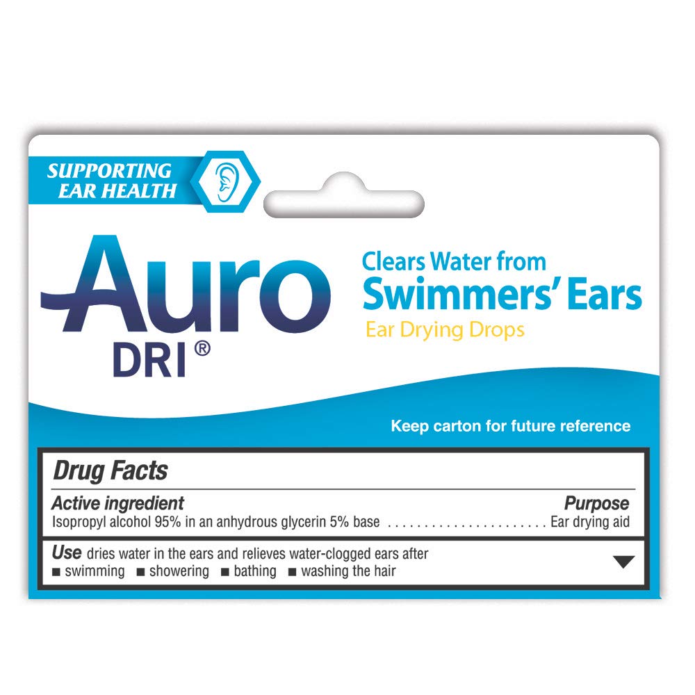 Auro Dri Swimmer’s Ears Drying Drops Relives from water