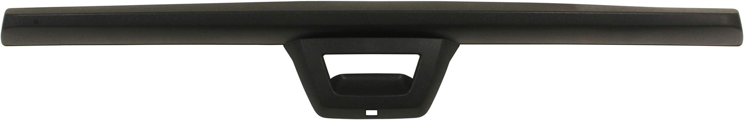 IAMAUTO EXT-37782 Tailgate Cap Top Molding Trim Spoiler (WITH CAMERA HOLE) Textured Black for 2007 2008 2009 2010 2011 2012 2013 Chevrolet Avalanche and Cadillac Escalade EXT