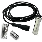 Torque Heavy Duty ABS Wheel Speed Sensor 5.6 ft Straight | Replacement for Meritor Wabco R955329, R955338, S4410329000, 4410309082 Freightliner TDA R955329