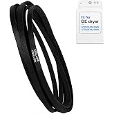 WE12M29 WE03X29897 Dryer Belt (89.5in) fits for Whirlpool, Hotpoint, GE Dryer Belt Replacement, Replace for Dryer Drum Drive Belt WE12M22, WE12M33, PS16542496 for GTD33eask0ww, GTD42easj2ww