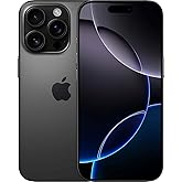 Apple iPhone (Renewed Premium) 16 Pro Max, US Version, 256GB, Black Titanium - Unlocked