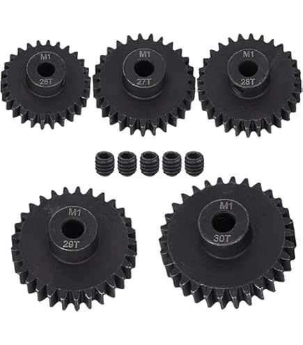 Amazon.com: Traxxas 5647 27-Tooth Steel Pinion Gear, Silver : Toys