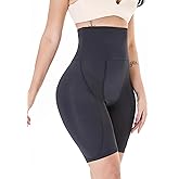 ALINBAIST High Waist Butt Lifter Shapewear Shorts for Women – Hip Pads & Tummy Control Padded Underwear for Curvy Look