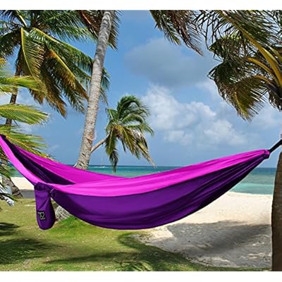 Gold Armour Camping Hammock - XL Double Hammock Portable Hammock Camping Accessories Gear for Outdoor Indoor with Tree… 61bOtXnKRqL