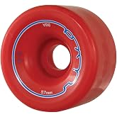 Riedell Sonar Riva Roller Skate 96A Wheels | 96A Urethane Formula, Good Roll for Recreation, Dance, Rhythm Skating, Casual or Competitive Use