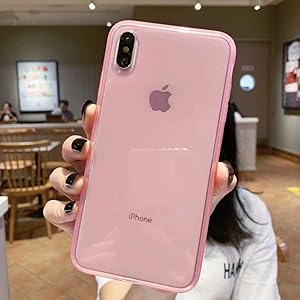 iPhone X Case,iPhone Xs Case,[Matte Shock-Absorption Bumper Edge] Silicone TPU Soft Gel Phone Cover for Apple iPhone X/Xs 5.8