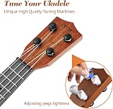 TODARRUN Kids Toy Musical Ukulele Guitar 4 Strings Mini Classic Instrument view 3