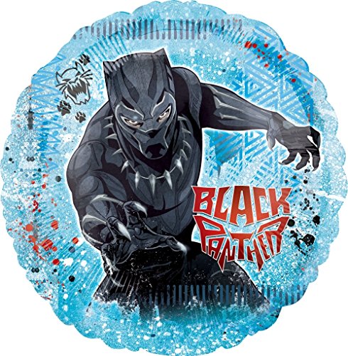 Black Panther Party Supplies 5th Birthday Balloon Bouquet Decorations - //coolthings.us
