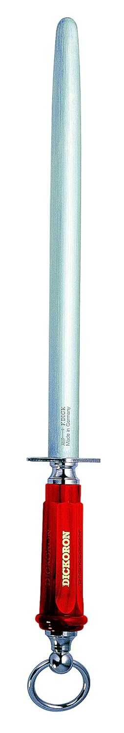 F. DICK Wetzstahl DICKORON classic (30 cm Klingenlänge, Saphierzug, 65°HRC Oberfläche, Kunststoffgriff) 7598330