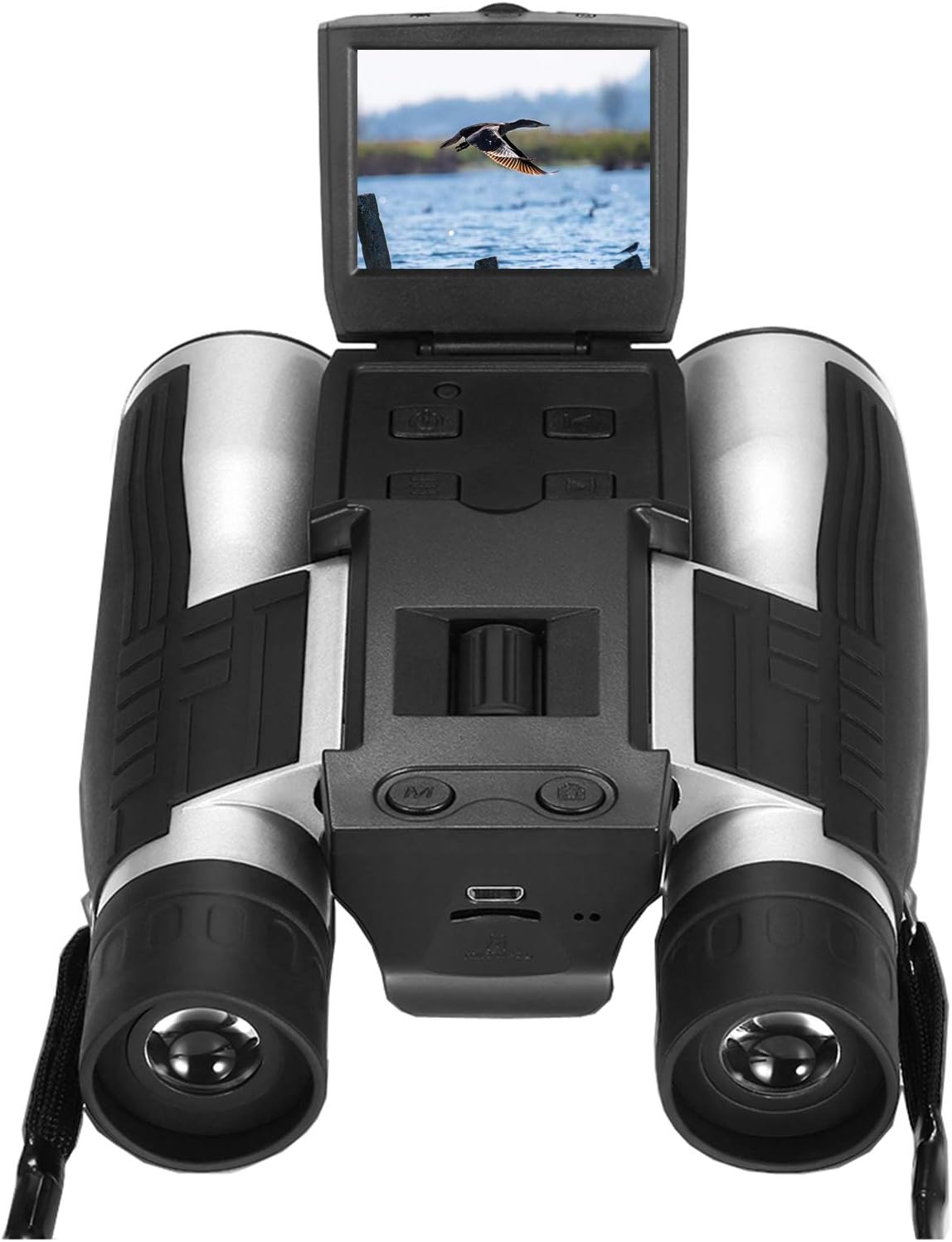 Digital Camera Binoculars, Eoncore 2” LCD Display Binoculars for Adults 12x32 5MP Video Photo Recorder for Bird Watching Hunting Sports Games 16GB TF Card : Camera & Photo