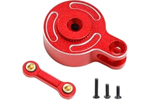 UURCSKY Aluminum 25T Steering Servo Saver + Linkages Tie Rod for 1/10 Arrma 4WD 3s 4s Upgrades Parts