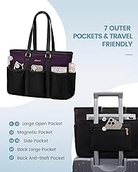 LOVEVOOK Teacher Tote Bag for Women Work, 15.6 Inch