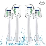 Toothbrush Heads,Toothbrush Replacement Heads For Philips Sonicare,Fit Diamond Clean,ProResults Plaque Control,Gum Health and More Electric Philips Sonicare Toothbrush Snap-On Design