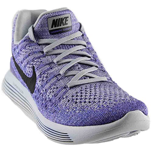 Nike LunarEpic Low Flyknit 2 Women Wolf Grey/Purple Earth 863780-007 (8.5)