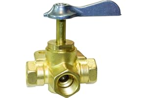 Seasense 3/8-Inch Npt Female Three Way Valve