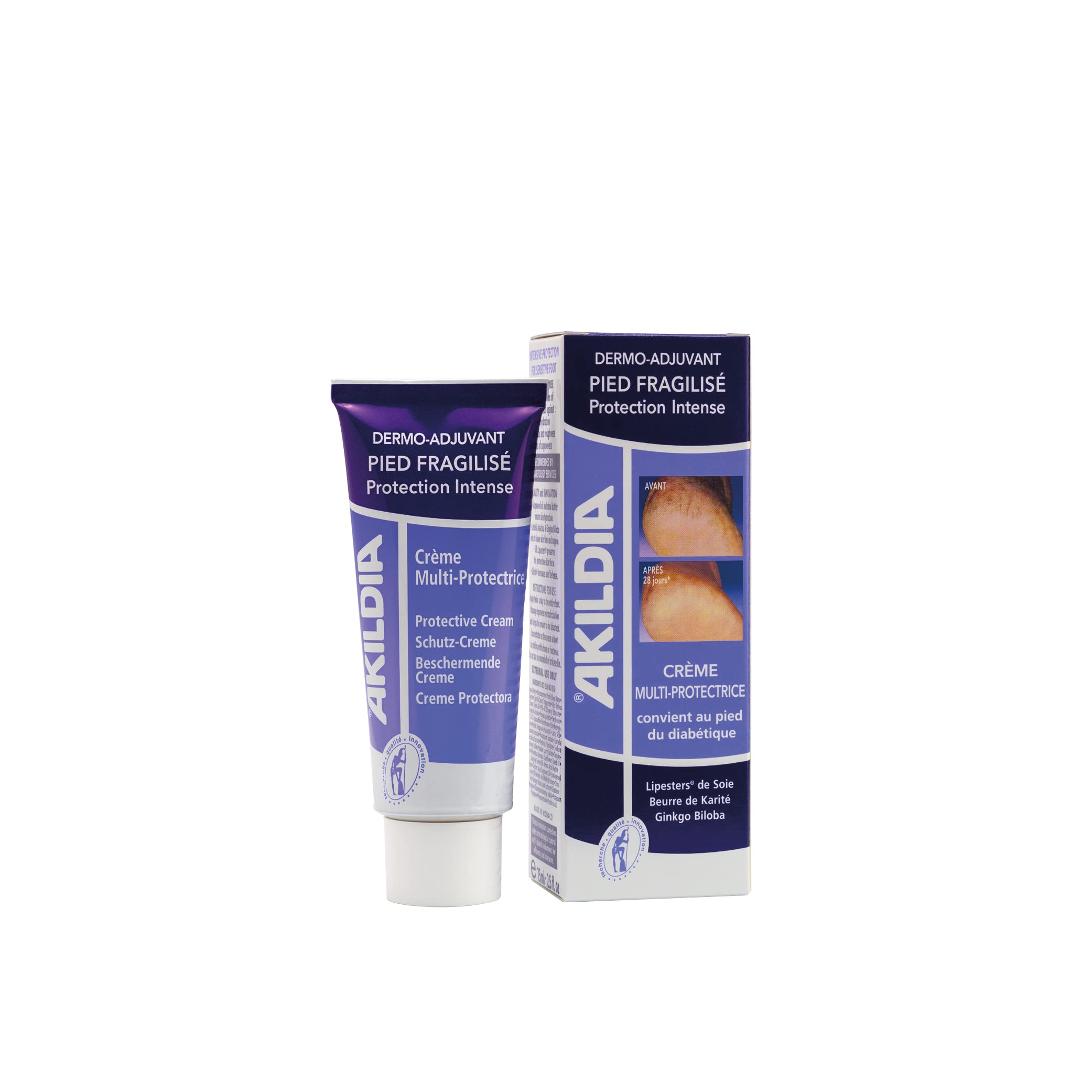 Akil Dia Diabetic Foot Protection Cream 75 ml