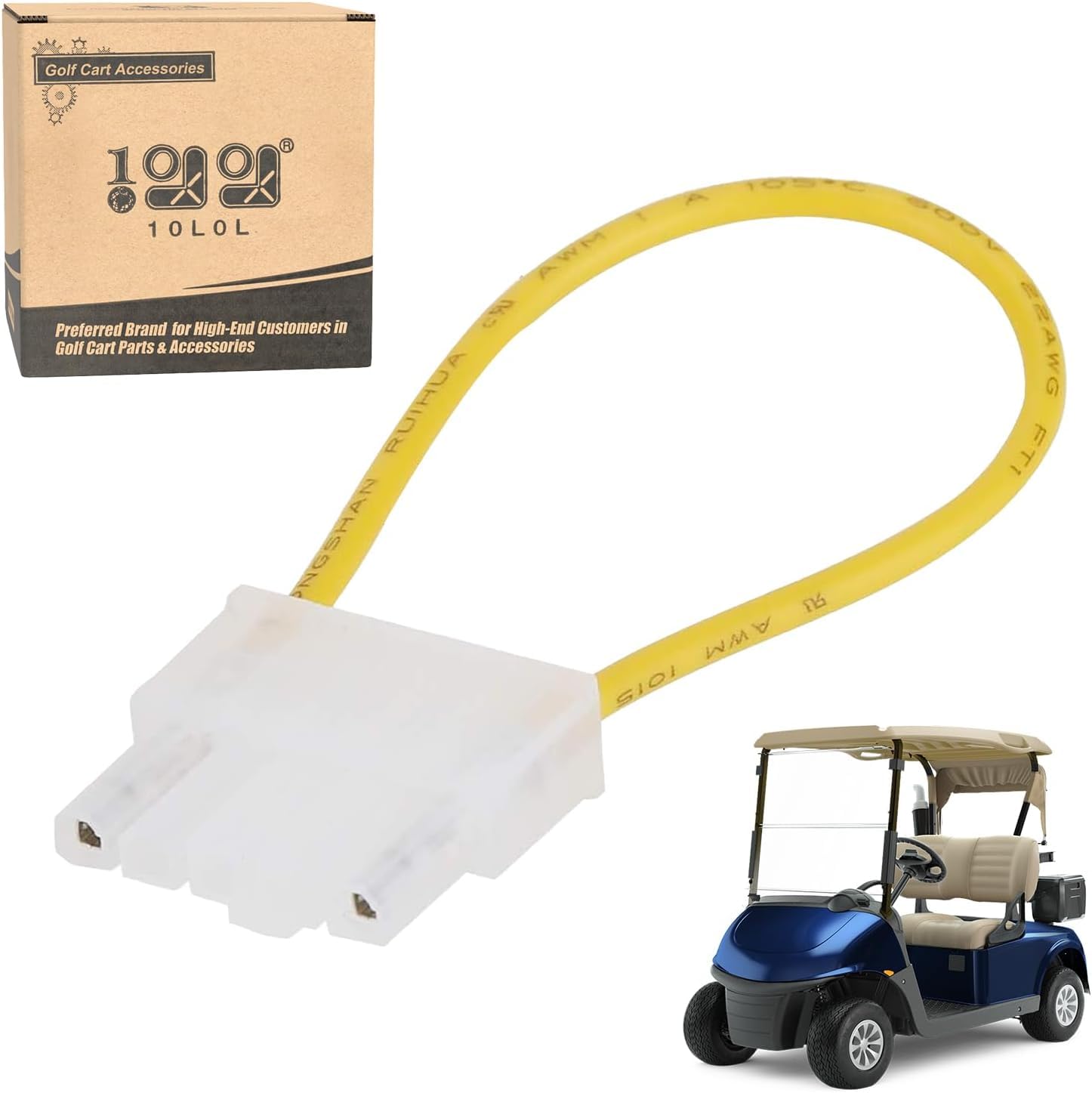 10L0L Golf Cart PDS Speed Controller Performance Plug for EZGO 2000-up Electric, Yellow Mild Hill 73272-G03, Red High Speed Upgrade G01, Blue Steep Hill G02