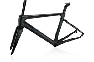 700C Carbon Road Bike Frameset Disc Brake Racing Frame 46/48/50/52/54 Cm Wind Breaking Racing Frame QR/Thru Axle Frame Intern