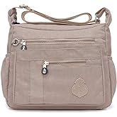 MINTEGRA Crossbody Bag for Women Nylon Waterproof Shoulder Purse Messenger Bag Lightweight Pocketbooks