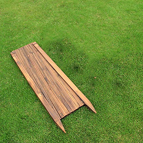 QBZS-YJ Holzzaun Zaun Zaun Partition Obstgarten im Freien Zaun aus Holz Holz Stapel Gemüsegarten Zaun Zaun Geländer… – Bild 4